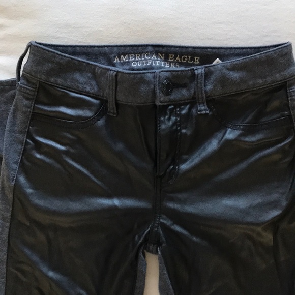 AE Outfitters faux leather leggings - Picture 4 of 4